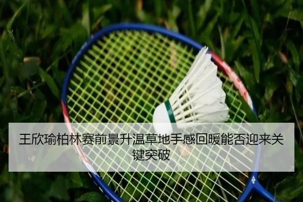 王欣瑜柏林赛前景升温草地手感回暖能否迎来关键突破
